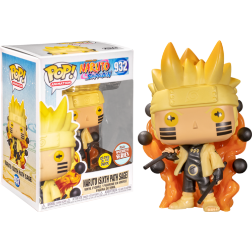 Naruto: Shippuden - Naruto Six Path Sage Mode Glow in the Dark #932 Pop! Vinyl