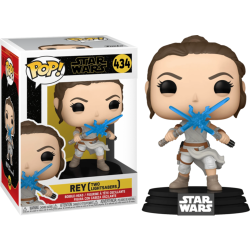 Star Wars Episode IX: The Rise Of Skywalker - Rey with Two Lightsabers #434 Pop! Vinyl