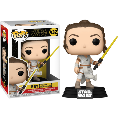 Star Wars Episode IX: The Rise Of Skywalker - Rey with Yellow Lightsaber #432 Pop! Vinyl