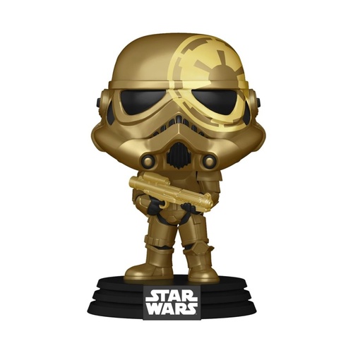 Star Wars - Stormtrooper Gold WC21 US Exclusive #296 Pop! Vinyl