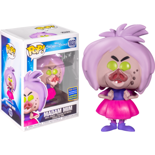 The Sword in the Stone - Madam Mim with Pig Face #1037 Pop! Vinyl (2021 Wondrous Convention Exclusive)