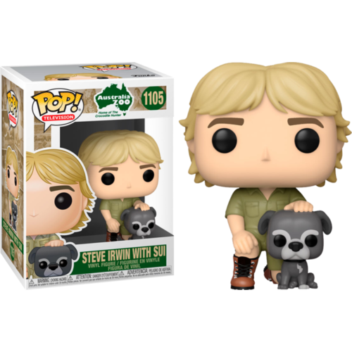 The Crocodile Hunter - Steve Irwin with Sui #1105 Pop! Vinyl