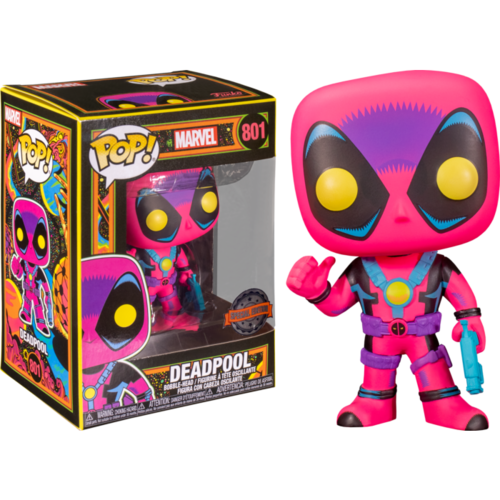 Marvel: Blacklight - Deadpool Blacklight #801 Pop! Vinyl