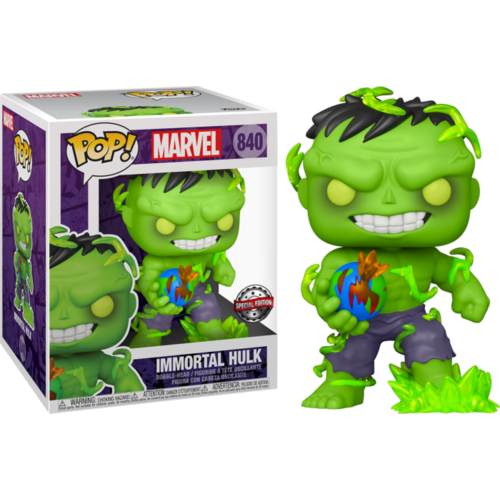 Hulk - Immortal Hulk 6" Super Sized #840 Pop! Vinyl