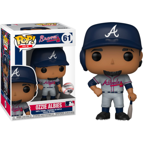 MLB Baseball - Ozzie Albies Atlanta Braves Away Uniform #61 Pop! Vinyl