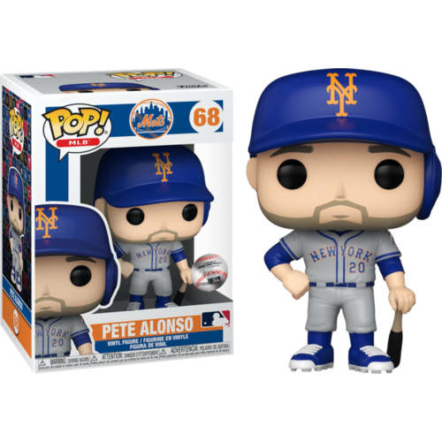 MLB Baseball - Pete Alonso New York Mets Away Uniform #68 Pop! Vinyl