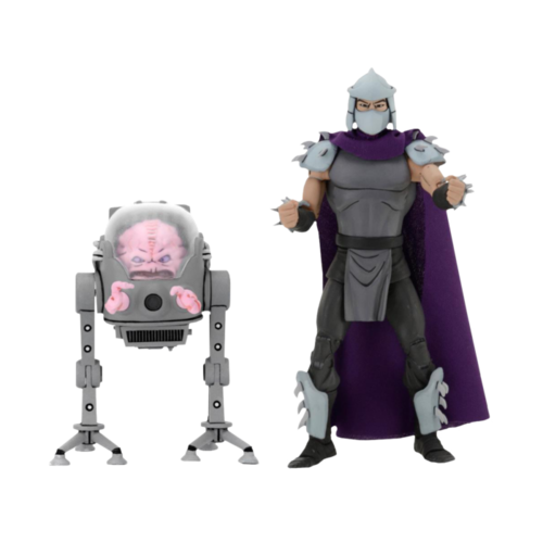 Teenage Mutant Ninja Turtles (1987) - Shredder & Krang Cartoon Collection 7” Scale Action Figure 2-Pack