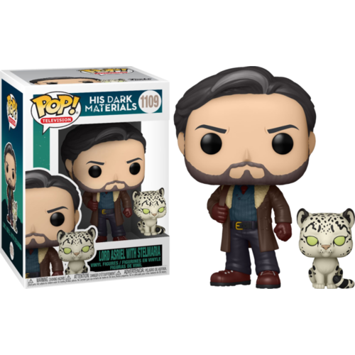 His Dark Materials - Lord Asriel Belacqua with Stelmaria #1109 Pop! Vinyl