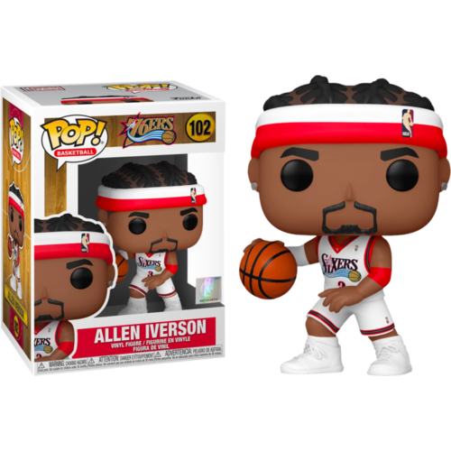 NBA Basketball - Allen Iverson​​ Philadelphia 76ers #102 Pop! Viny