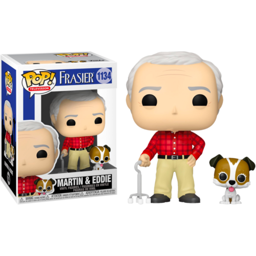 Frasier - Martin Crane with Eddie #1134 Pop! Vinyl