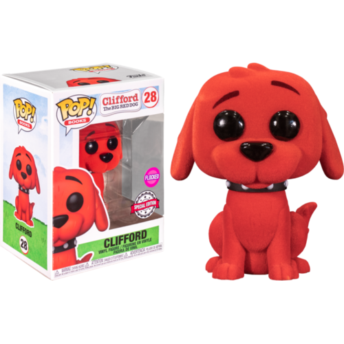 Clifford the Big Red Dog - Clifford Flocked #28 Pop! Vinyl