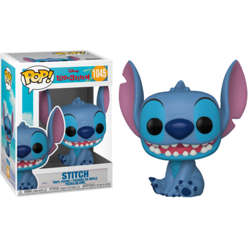 Lilo & Stitch - Stitch Smiling Seated #1045 Pop! Vinyl