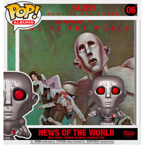 Queen - News of the World Metallic #06 Pop! Albums Vinyl