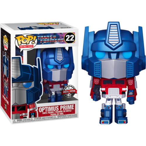 Transformers (1984) - Optimus Prime Metallic #22 Pop! Vinyl