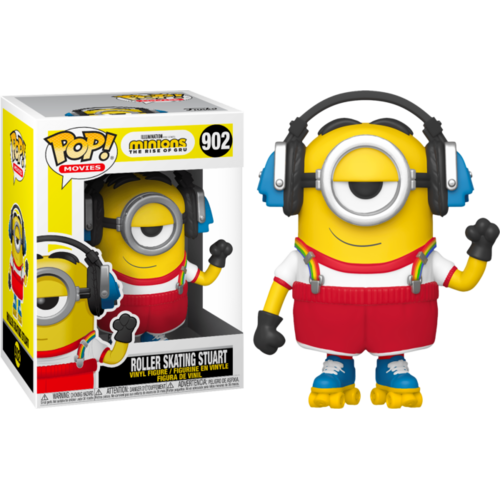 Minions 2: The Rise Of Gru - Roller Skating Stuart #902 Pop! Vinyl