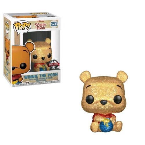 Winnie-the-Pooh - Winnie-the-Pooh Seated Diamond Glitter #252 Pop! Vinyl