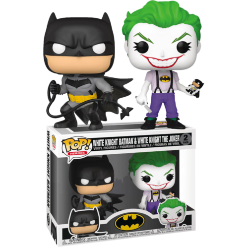 Batman: White Knight - Batman & The Joker Pop! Vinyl 2-Pack