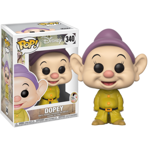 Snow White and the Seven Dwarfs - Dopey #340 Pop! Vinyl