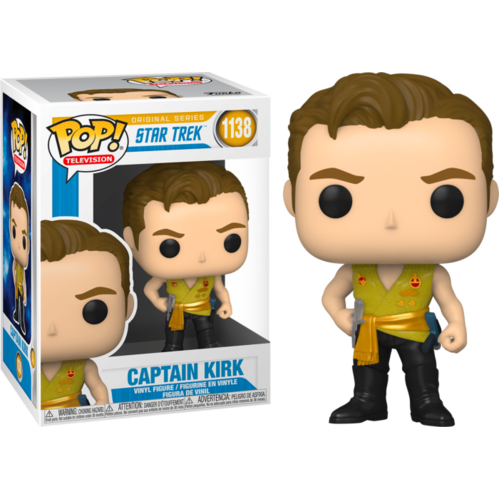 Star Trek: The Original Series - Mirror Captain Kirk #1138 Pop! Vinyl