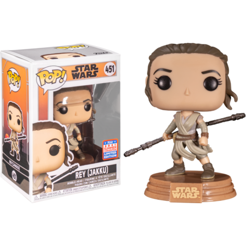 Star Wars: Across the Galaxy - Rey Jakku #451 Pop! Vinyl (2021 Summer Convention Exclusive)