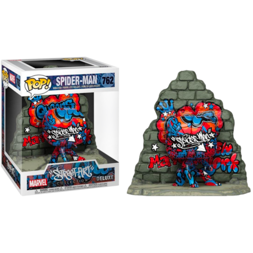 Spider-Man - Graffiti Deco US Exclusive #762 Pop! Deluxe