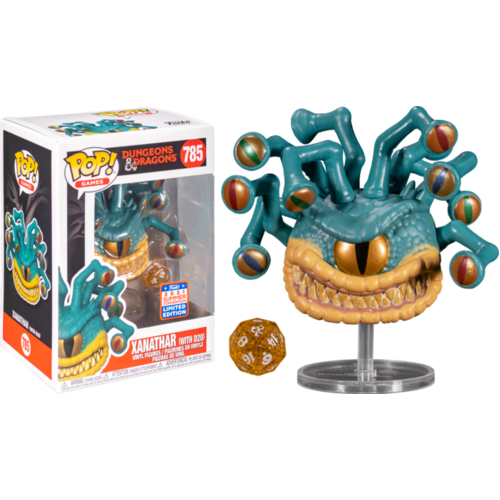 Dungeons & Dragons - Xanathar Metallic SDCC 2021 US Exclusive #785 Pop! & Dice