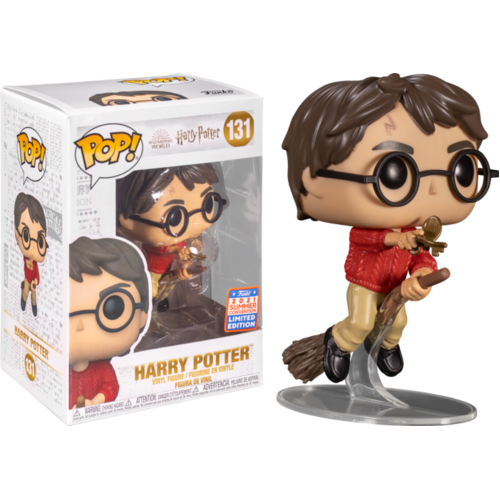 Harry Potter - Harry Flying with Winged Key SDCC 2021 US Exclusive #131 Pop! Vinyl