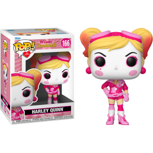 DC Bombshells - Harley Quinn Breast Cancer Awareness #166 Pop! Vinyl