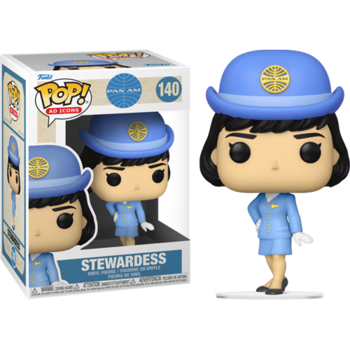 Pan Am - Stewardess without Bag #140 Pop! Vinyl