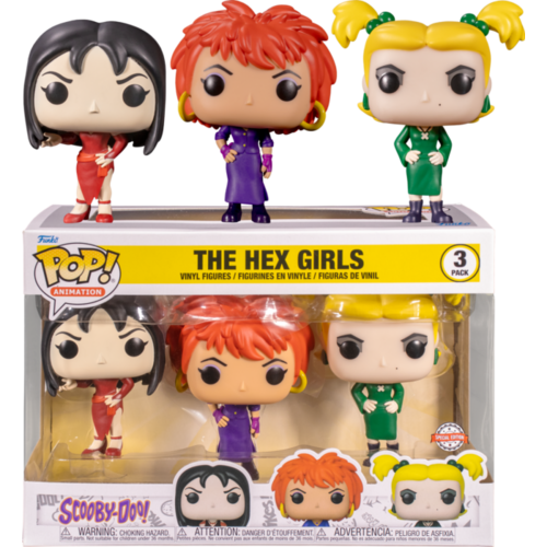 Scooby Doo - Hex Girls US Exclusive Pop! Vinyl 3-Pack