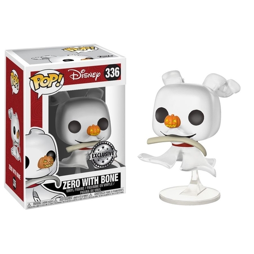 The Nightmare Before Christmas - Zero with Bone US Exclusive #336 Pop! Vinyl