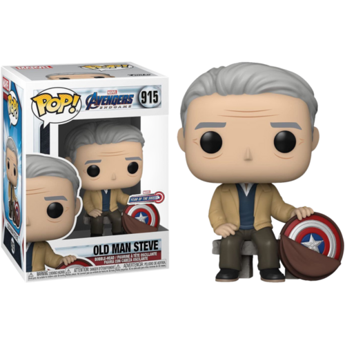 Avengers 4: Endgame - Old Man Steve Year of the Shield 80th Anniv US Exc #915 Pop!