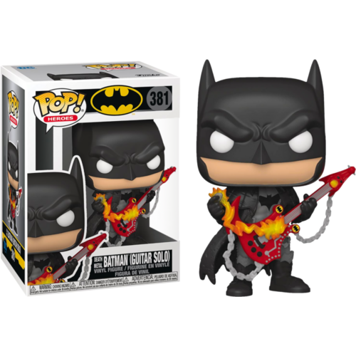 Batman - Death Metal Batman Guitar Solo US Exclusive #381 Pop! Vinyl