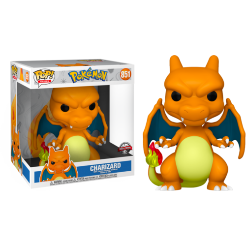 Pokemon - Charizard US Exclusive 10" Pop! Vinyl #851