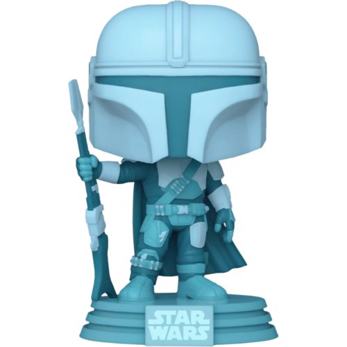 Star Wars: The Mandalorian - Mandalorian Hologram Glow US Exclusive Pop! Vinyl