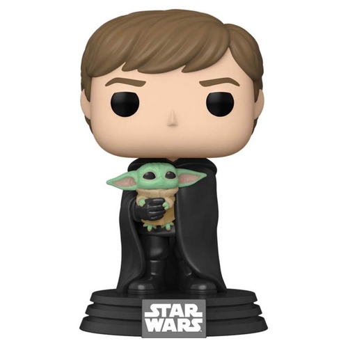 Star Wars: The Mandalorian - Luke with Child Pop! Vinyl