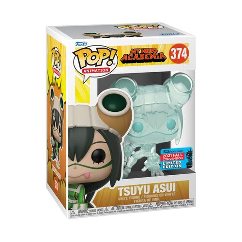 My Hero Academia - Tsuyu Translucent NYCC 2021 US Exclusive #374 Pop! Vinyl