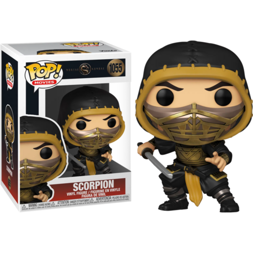 Mortal Kombat (2021) - Scorpion Metallic #1055 Pop! Vinyl