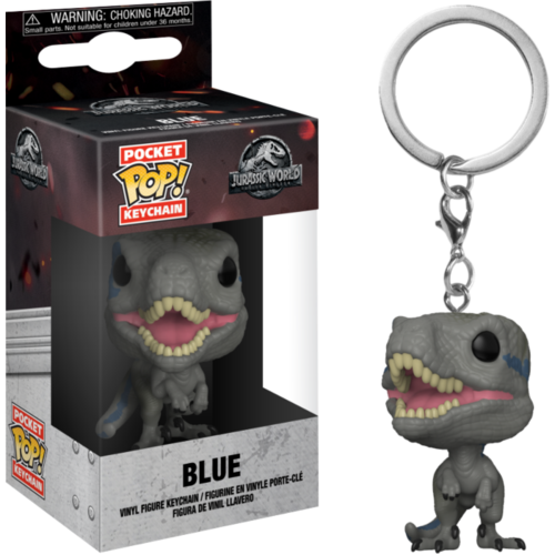 Jurassic World 2: Fallen Kingdom - Blue Pocket Pop! Keychain