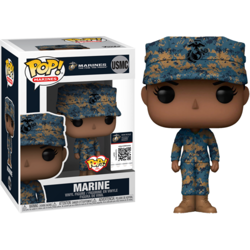 US Military: Marines - Female African American #03 Pop! Vinyl