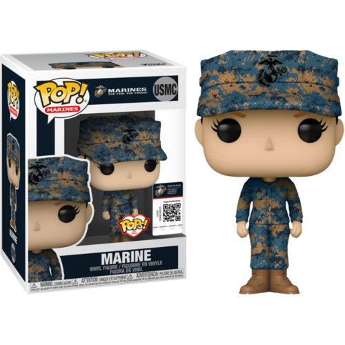 US Military: Marines - Female Caucasian #1 Pop! Vinyl