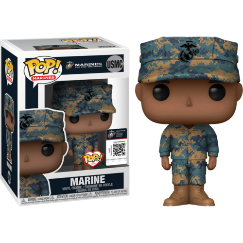 US Military: Marines - Male African American #3 Pop! Vinyl