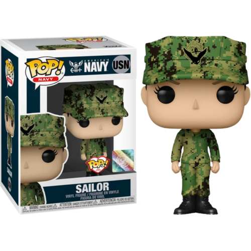 US Military: Navy - Female Caucasian #1 Pop! Vinyl