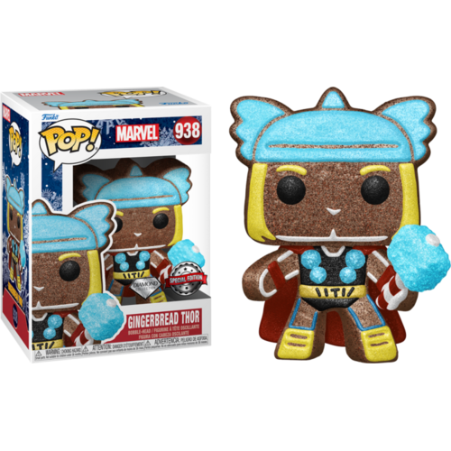 MARVEL - Thor Gingerbread Diamond Glitter US Exclusive #938 Pop! Vinyl