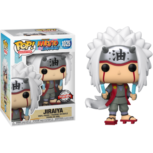 Naruto: Shippuden - Jiraiya with Popsicle NYCC 2021 US Exclusive #1025 Pop! Vinyl