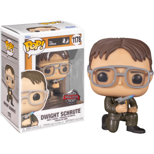 The Office - Dwight with Blow Torch US Exclusive #1178 Pop! Vinyl