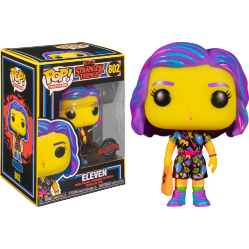 Stranger Things - Eleven Mall Black Light US Exclusive #802 Pop! Vinyl