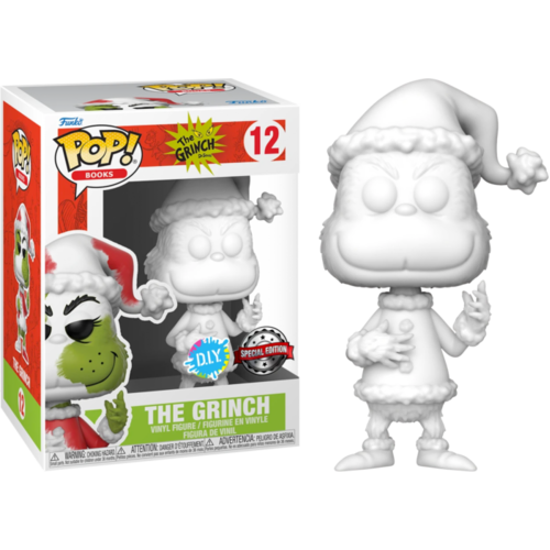 Dr Seuss - Santa Grinch DIY US Exclusive #12 Pop! Vinyl