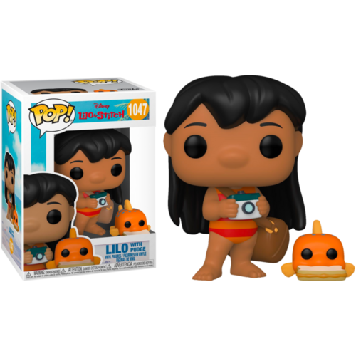 Lilo & Stitch - Lilo with Pudge #1047 Pop! Vinyl