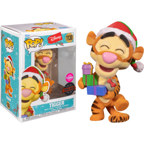 Winnie the Pooh - Tigger Holiday Flocked US Exclusive #1130 Pop! Vinyl